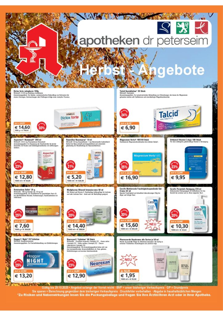 Herbst-Angebote