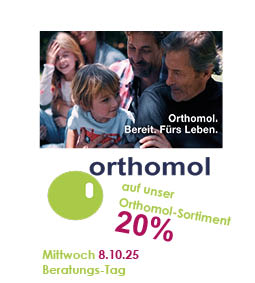 Beratungs-Tag Orthomol 20%