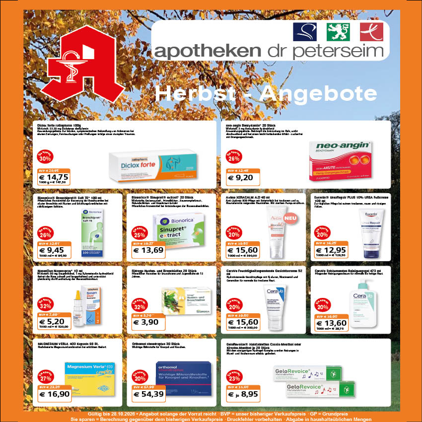 Unser Herbstflyer
